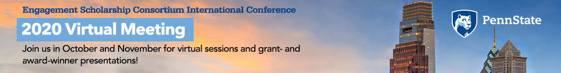 21st Annual Engagement Scholarship Conference banner