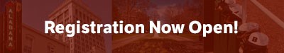 Registration Now Open